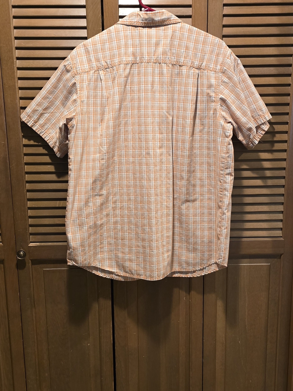 Columbia Mens Short Sleeve Plaid Button Down Shirt - Picture 4 of 5